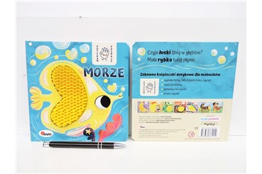 KSIĄŻ. DOTYKAM, POZNAJĘ - morze, sensoryczna