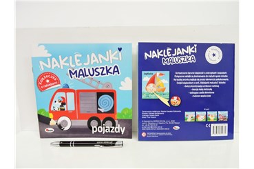 KSIĄŻ. Naklejanki maluszka, POJAZDY