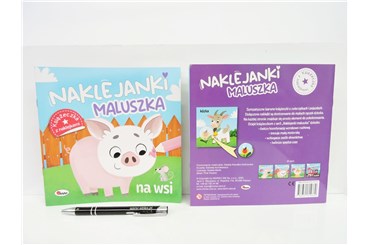 KSIĄŻ. Naklejanki maluszka, NA WSI