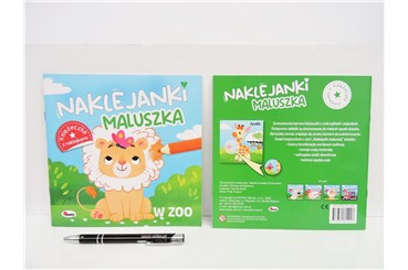 KSIĄŻ. Naklejanki maluszka, ZOO
