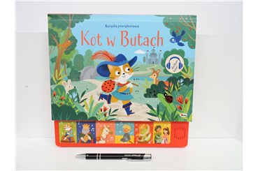 *KSIĄŻ. Słucham baśni, KOT W BUTACH, dźw.