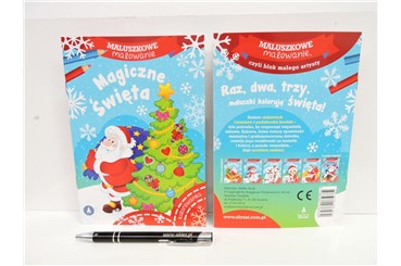 KSIĄZ. MALUSZKOWE MALOWANIE, magiczne święta