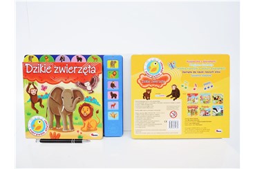 *KSIĄŻ. DZIKIE ZWIERZĘTA - odkrywam 6 dźwięk.