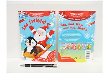 KSIĄŻ. MALUSZKOWE MALOWANIE, idą święta