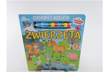 *KSIĄŻ. ODKRYJ KOLORY ZWIERZĘTA