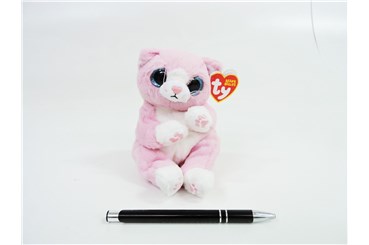 PLUSZ Beanie Boos, 15 cm, LILLIBELLE, róż. kot