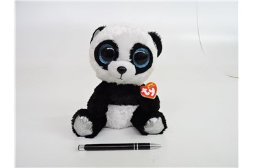 PLUSZ Beanie Boos, 24 cm, panda BAMBOO