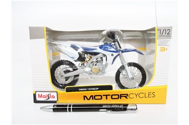 *MAISTO MOTOR metal, 1:12, Yamaha YZ450F