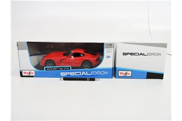 *MAISTO AUTO metal, 1:18, Dodge viper srt gts,czer