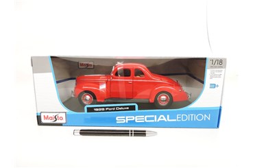 *MAISTO AUTO metal, 1:18, Ford Deluxe Coupe,czer