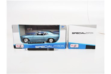 *MAISTO AUTO metal, 1:24 Chevrolet nova 1970,nieb.