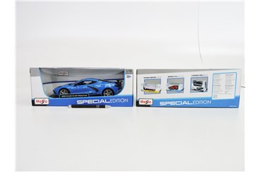 *MAISTO AUTO metal, 1:18, Chevrolet CORVETTE, nieb