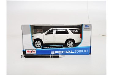 *MAISTO AUTO metal., 1:24, Chevrolet Tahoe biały