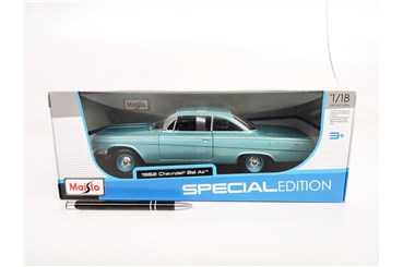 *MAISTO AUTO metal, 1:18, Chevrolet Bel air 1962