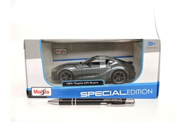 *MAISTO AUTO metal., 1:24, Toyota GR Supra, szary