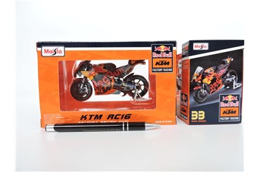 *MAISTO MOTOR 1:18, Red Bull KTM Factory Racing