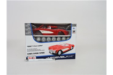 *MAISTO AUTO 1:24, CHevrolet CORVET.1957 do skład.