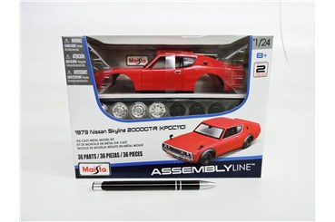 *MAISTO AUTO NISSAN SKY. 2000 GT-R do skład. 1:24