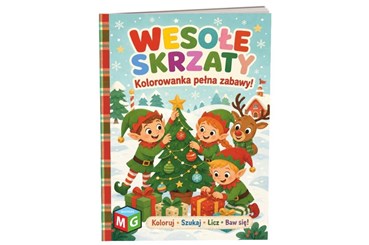 KSIĄŻ. KOLOROWANKA WESOŁE SKRZATY
