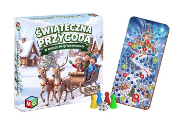 RODZINNA GRA PLANSZOWA - ŚWIĄTECZNA PRZYGODA 59...
