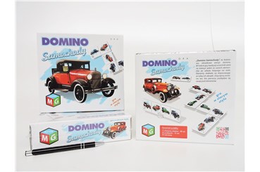*GRA Domino - Samochody,           kart.