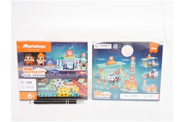 KLOCKI WAFLE MINI - CITY STACJA PALIW 148 EL.