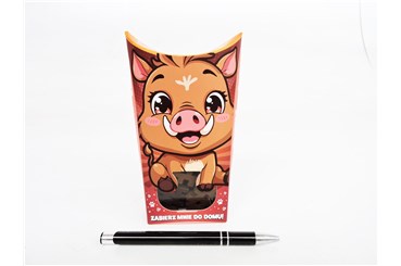 KLOCKI WAFLE MINI -  POCKET PETS: DZIK