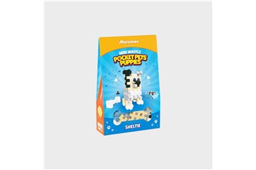 *KLOCKI WAFLE MINI POCKET PETS PUPPIES OWCZAREK SZ