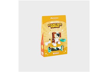 *KLOCKI WAFLE MINI POCKET PETS PUPPIES BEAGLE