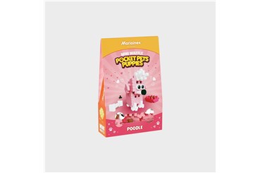 *KLOCKI WAFLE MINI POCKET PETS PUPPIES PUDEL