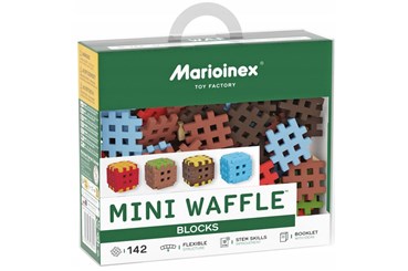 *KLOCKI WAFLE mini blocks 142 el.