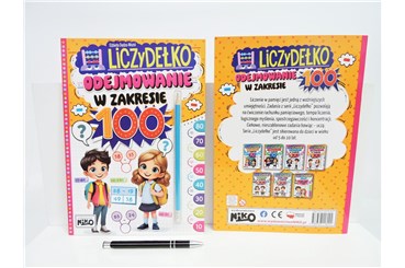 KSIĄŻ. Liczydełko - odejmowanie w zakresie 100