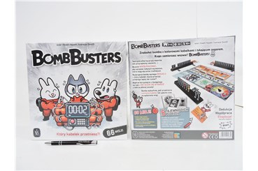 GRA BOMB BUSTERS, planszowa