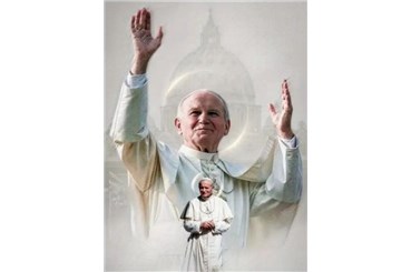 MOZAIKA d. DIAMENTOWA, 40x30 cm, Papież