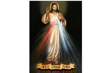 MOZAIKA d. DIAMENTOWA, 40x30 cm, Jezu Ufam Tobie