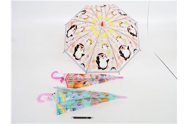 AST. PARASOL dziec., zwierz., 50 cm, 3 wz.