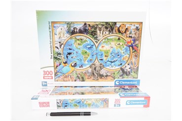 CLEM. PUZZLE 300 EL. SUPER NOLI, Świat zwierząt