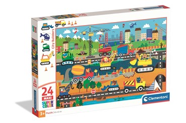 CLEM. PUZZLE 24 el MAXI miasto