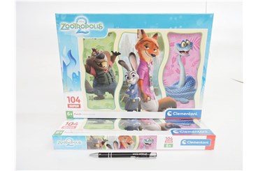CLEM. PUZZLE 104 el. Super Zootopia 2