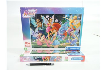 CLEM. PUZZLE 104 el. Super Winx