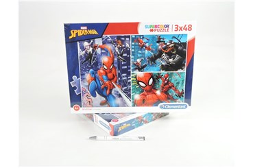 *CLEM. PUZZLE 3 x 48 el. Spider-man             6