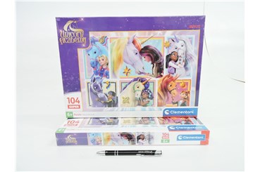 CLEM. PUZZLE 104 el. Super Unicorn Academy