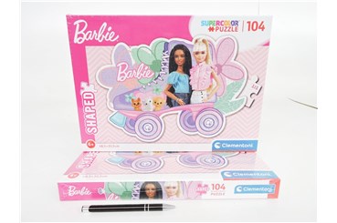 CLEM. PUZZLE 104 el. BARBIE, shaped     6/