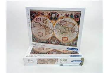 *CLEM. PUZZLE 1000 el. Mapa Antica