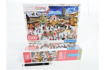 PUZZLE 1500 el. COMPACT CHRISTMAS COLLECTION