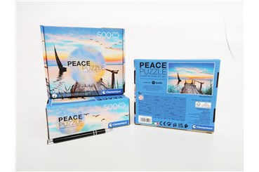 *CLEM. PUZZLE 500 el.Peace Collection PEACEFUL WIN