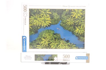 CLEM. PUZZLE 500 EL HQ  Tropical Aerial View