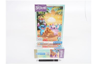 *CLEM. PUZZLE 500 EL COMPACT Stitch & Angel