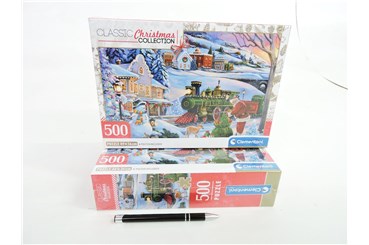 PUZZLE 500 EL COMPACT CHRISTMAS COLLECTION