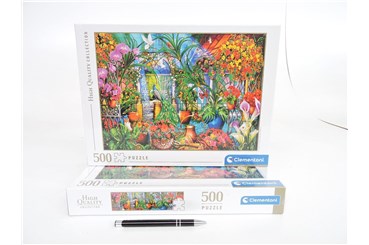 CLEM. PUZZLE 500 EL HQ  The Greenhouse Caretakers